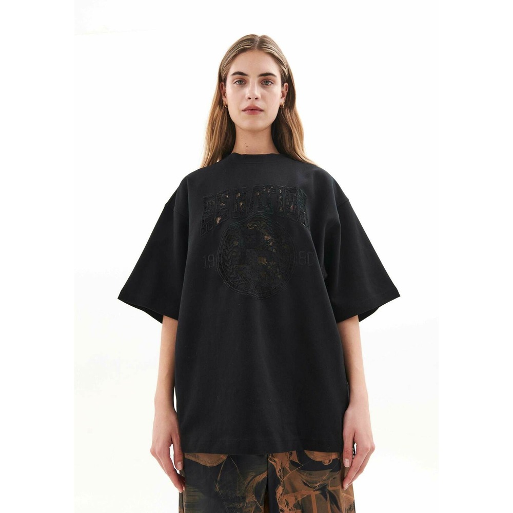 PE NATION High Line Tee Black Logo Print Unisex T Shirt Size Small New With Tags